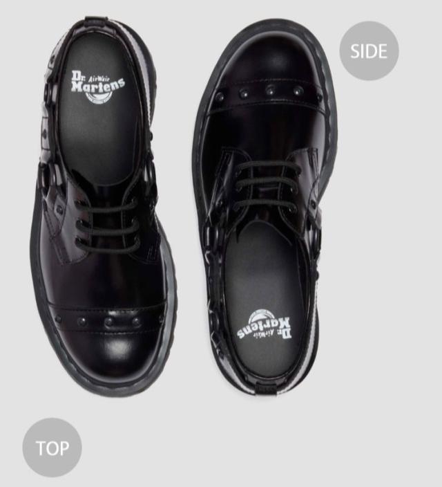 Dr.Martens ドクターマーチン レザーシューズ 1461 QUAD HARNESS