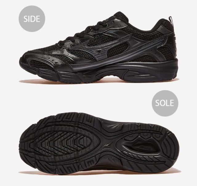 Mizuno ミズノ スニーカー MXR D1GA2451-24 シューズ エムエックスアール ランニングシューズ メッシュ BLACK メンズ レディース_2