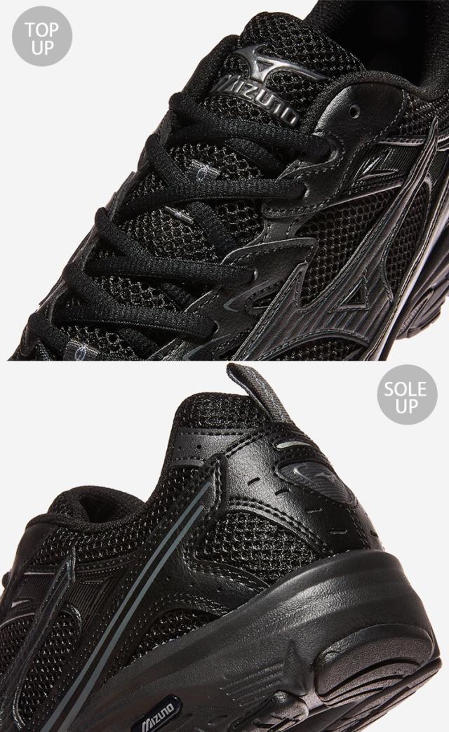 Mizuno ミズノ スニーカー MXR D1GA2451-24 シューズ エムエックスアール ランニングシューズ メッシュ BLACK メンズ レディース_4