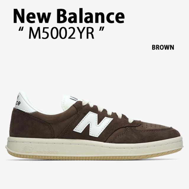 New Balance ニューバランス スニーカー M5002YR シューズ NewBalance500 テニスコート ピッグスエード BROWN ブラウン メンズ レディース