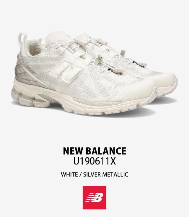 New Balance ニューバランス スニーカー U190611X シューズ NewBalance1906 ランニングシューズ メッシュ WHITE SILVER メンズ レディース_1