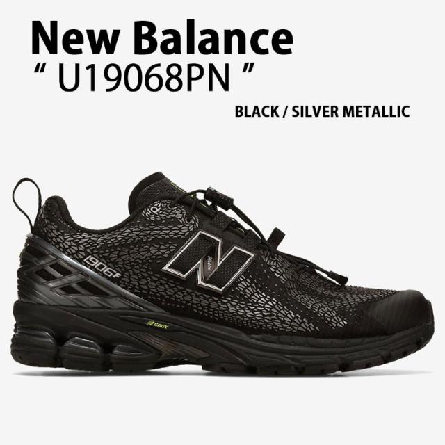 New Balance ニューバランス スニーカー U19068PN シューズ NewBalance1906 ランニングシューズ メッシュ BLACK SILVER メンズ レディース