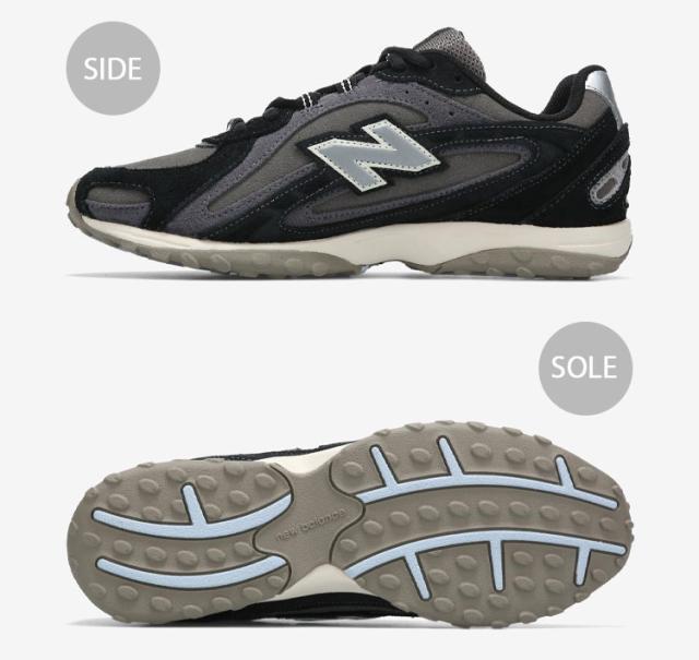 New Balance ニューバランス スニーカー U204L5WZ シューズ NewBalance204 スエード メッシュ BLACK MAGNET メンズ レディース_2