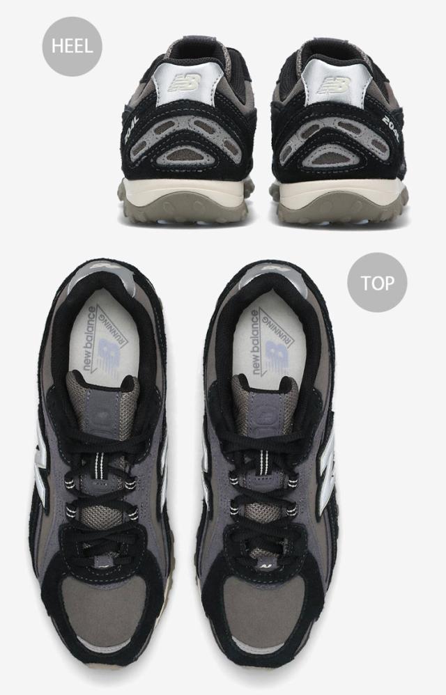 New Balance ニューバランス スニーカー U204L5WZ シューズ NewBalance204 スエード メッシュ BLACK MAGNET メンズ レディース_3