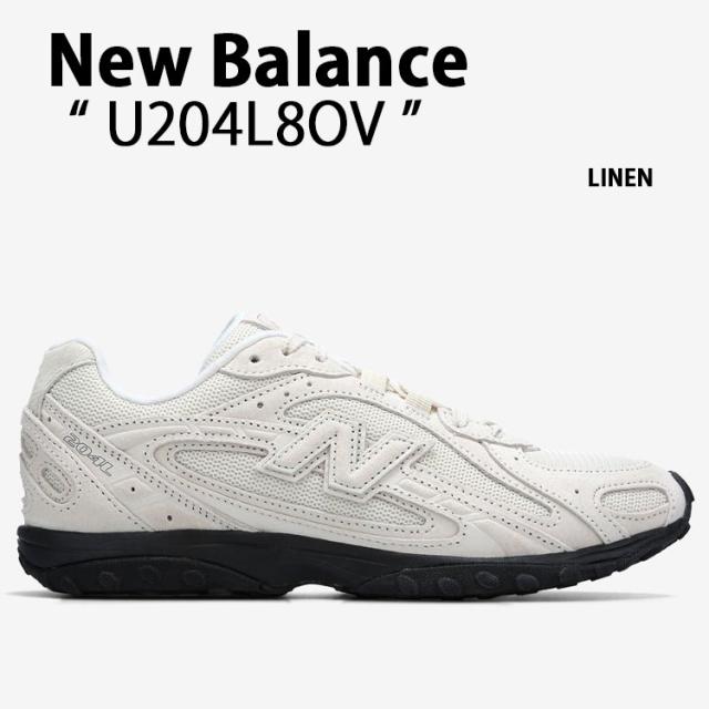 New Balance ニューバランス スニーカー U204L8OV シューズ NewBalance204 スエード メッシュ LINEN リネン メンズ レディース