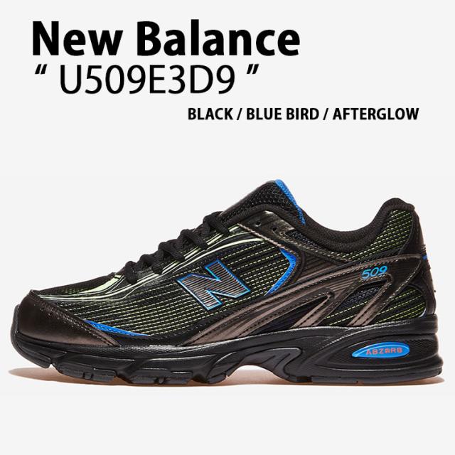 New Balance ニューバランス スニーカー U509E3D9 シューズ NewBalance509 ランニングシューズ メッシュ BLACK メンズ レディース