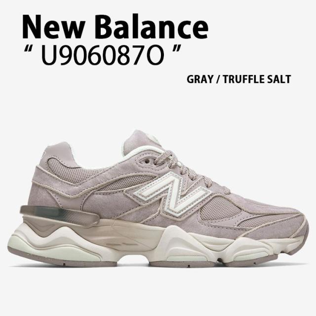 New Balance ニューバランス スニーカー U906087O シューズ NewBalance9060 ダッドシューズ スウェード GRAY グレー メンズ レディース