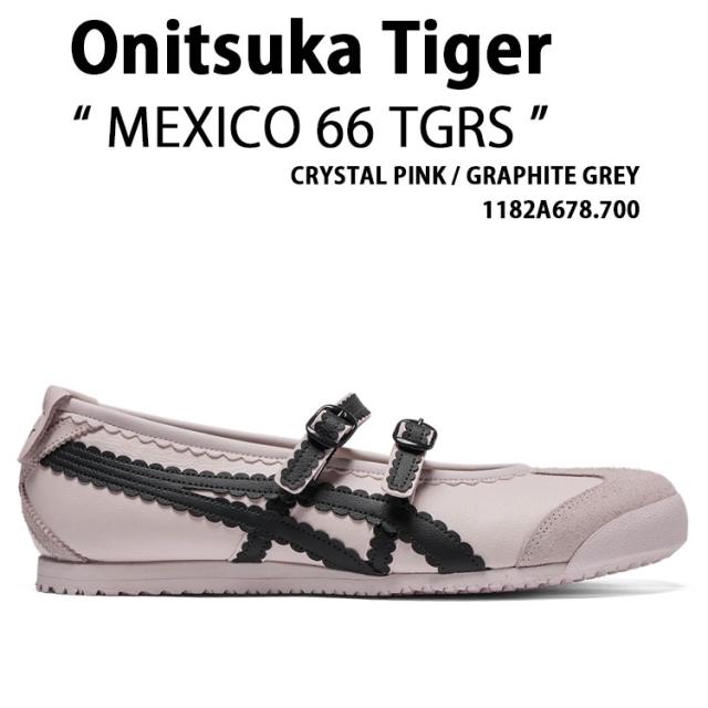 Onitsuka Tiger オニツカタイガー レディース スニーカー MEXICO 66 TGRS シューズ メキシコ66タイガース パンプス PINK 1182A678.700