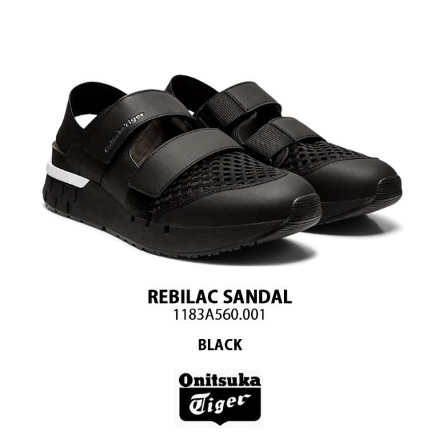 Onitsuka Tiger オニツカタイガー サンダル REBILAC SANDAL BLACK