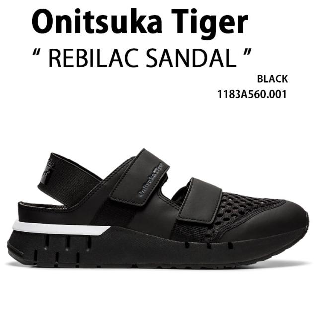 Onitsuka Tiger オニツカタイガー サンダル REBILAC SANDAL BLACK