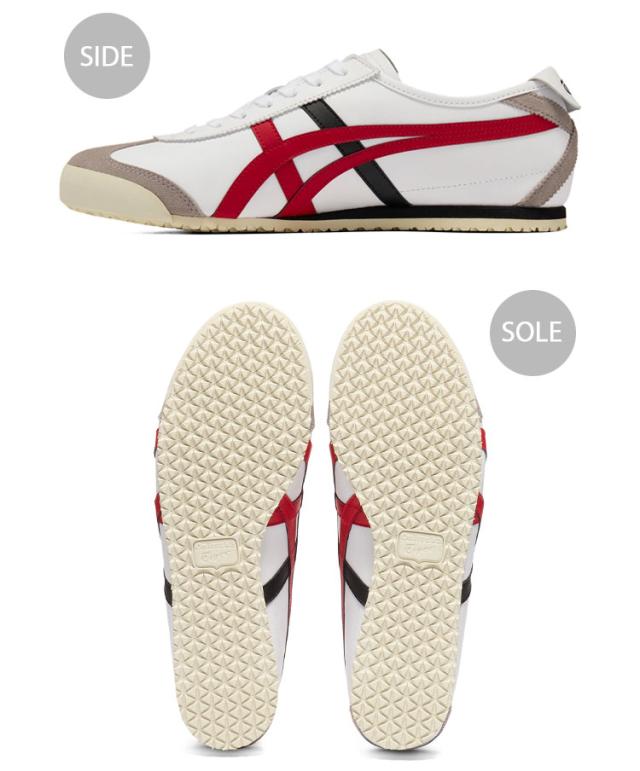 Onitsuka Tiger オニツカタイガー スニーカー MEXICO 66 1183C102.105 シューズ メキシコ66 WHITE RED ホワイト レッド メンズ レディース_2