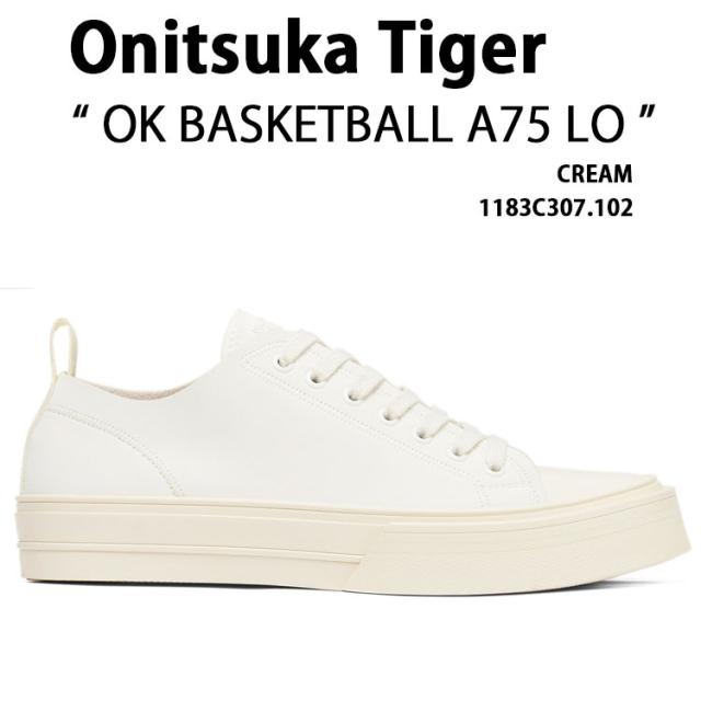 Onitsuka Tiger オニツカタイガー スニーカー OK BASKETBALL A75 LO 1183C307.102 シューズ バスケシューズ ローカット メンズ レディース