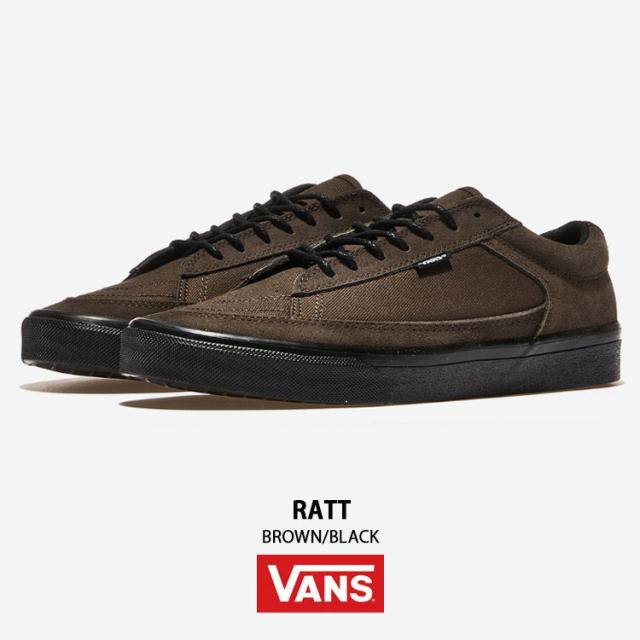 VANS バンズ スニーカー RATT BROWN BLACK V102CF SC ラット ブラウン ブラック 男性用_1