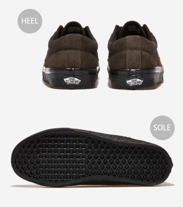 VANS バンズ スニーカー RATT BROWN BLACK V102CF SC ラット ブラウン ブラック 男性用_3