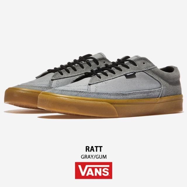 VANS バンズ スニーカー RATT GRAY GUM V102CF SC ラット グレイ ガム 男性用_1