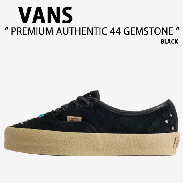 VANS バンズ スニーカー PREMIUM AUTHENTIC 44 GEMSTONE BLACK VN000DB8CJK プレミアム オーセンティック 44 ジェムストーン ブラック 男性用 女性用