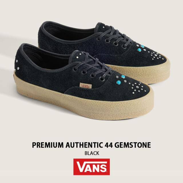 VANS バンズ スニーカー PREMIUM AUTHENTIC 44 GEMSTONE BLACK VN000DB8CJK プレミアム オーセンティック 44 ジェムストーン ブラック 男性用 女性用_1