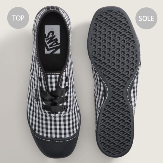 VANS バンズ スニーカー PREMIUM AUTHENTIC PRIMA GINGHAM BLACK VN000EDXBLA プレミアム オーセンティック プリマ ギンガム ブラック 女性用_3