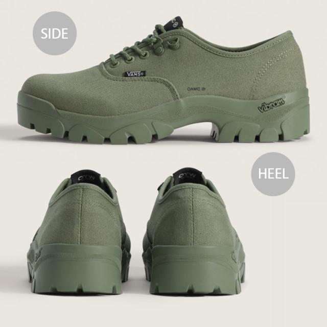 VANS バンズ スニーカー OTW X OAMC AUTHENTIC OXFORD OAMC OLIVE VN000EGWDFP OTW X OAMC オーセンティック オックスフォード OAMC オリーブ 男性用 女性用_2