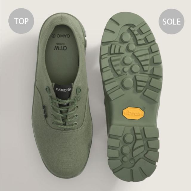 VANS バンズ スニーカー OTW X OAMC AUTHENTIC OXFORD OAMC OLIVE VN000EGWDFP OTW X OAMC オーセンティック オックスフォード OAMC オリーブ 男性用 女性用_3