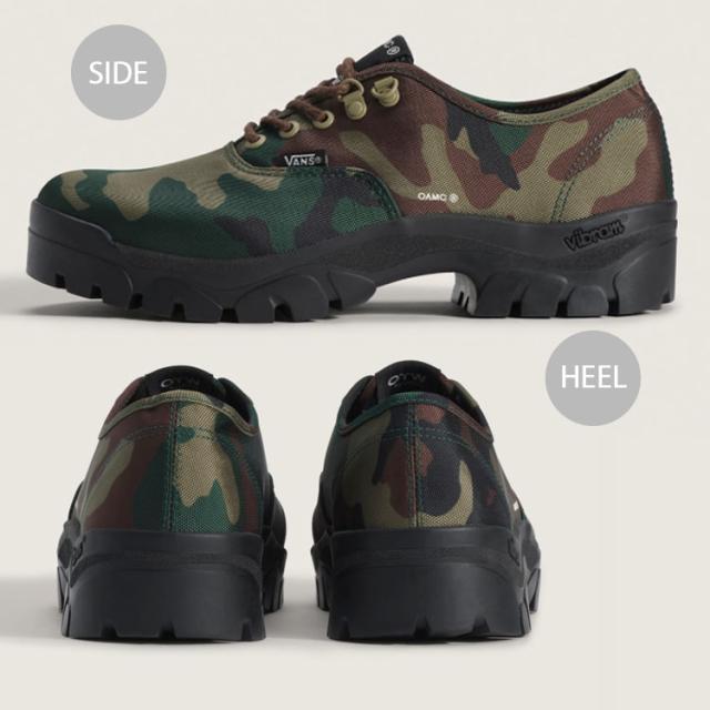 VANS バンズ スニーカー OTW X OAMC AUTHENTIC OXFORD OAMC WOODLAND CAMO VN000EGWWVD OTW X OAMC オーセンティック オックスフォード OAMC ウッドランド カモ 男性用 女性用_2