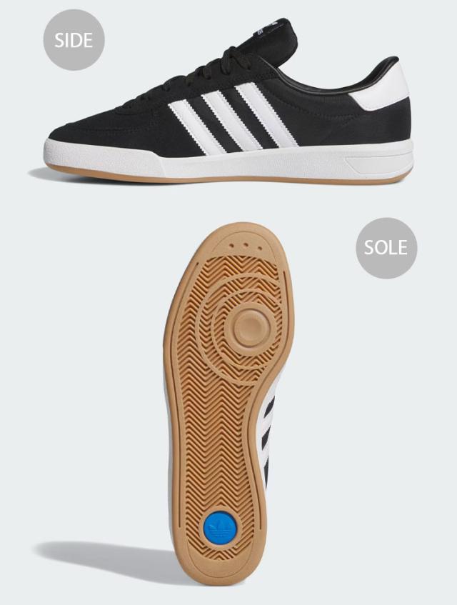 adidas originals アディダス スニーカー GLENBURN HP3514 シューズ グレンバーン BLACK ブラック WHITE ホワイト メンズ レディース