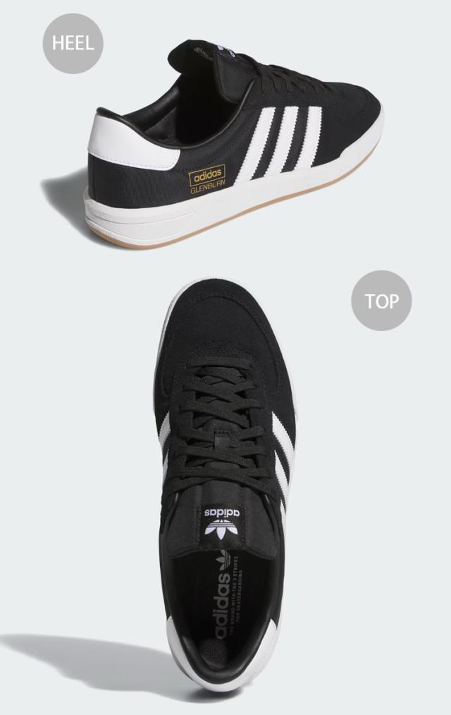 adidas originals アディダス スニーカー GLENBURN HP3514 シューズ グレンバーン BLACK ブラック WHITE ホワイト メンズ レディース