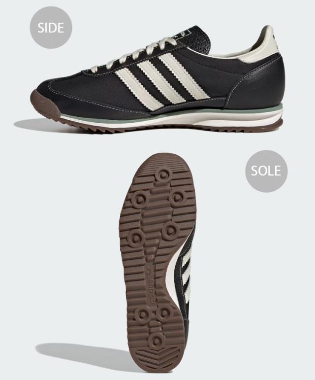 adidas originals アディダス スニーカー SL 72 OG IH9174 シューズ エスエル72 BLACK WHITE ブラック ホワイト メンズ レディース_2