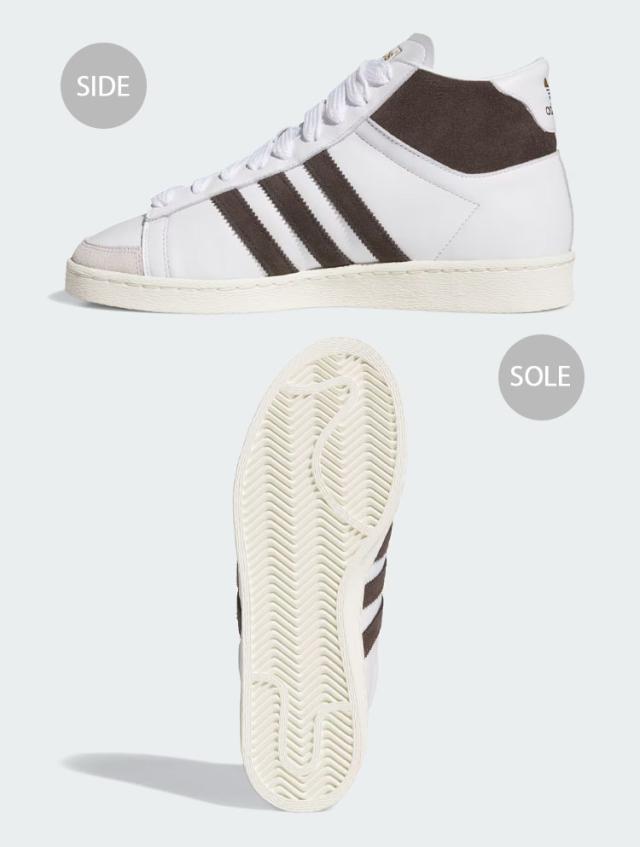 adidas originals アディダス スニーカー JABBAR HI JP6497 シューズ ジャバーハイ ハイカット WHITE BROWN メンズ レディース_2