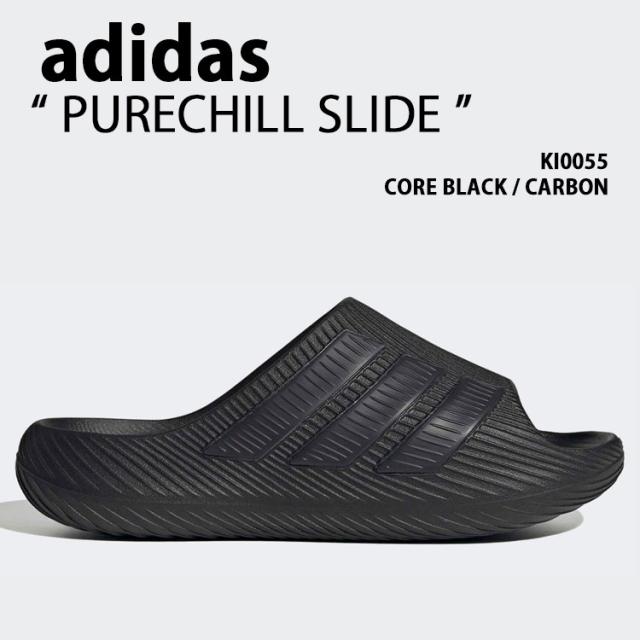 adidas originals アディダス サンダル PURECHILL SLIDE KI0055 シューズ ピュアチルスライド スリッパー BLACK メンズ レディース