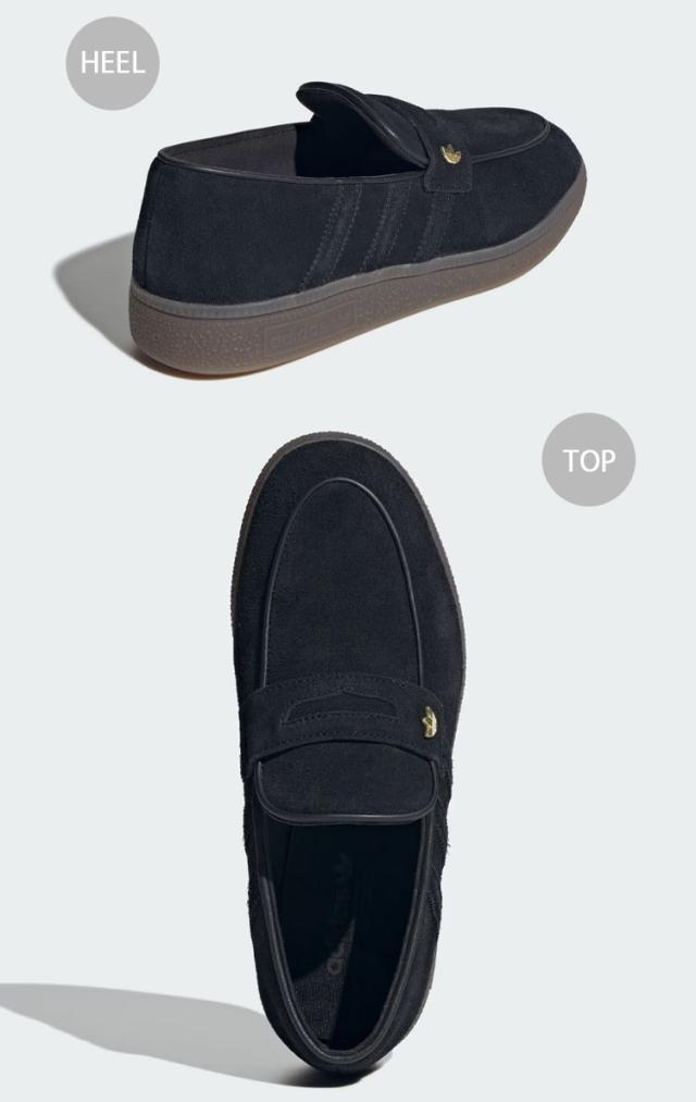 adidas originals アディダス スニーカー HANDBALL SPEZIAL LOAFER W KJ0641 シューズ ハンドボールスペツィアル ローファー BLACK_3