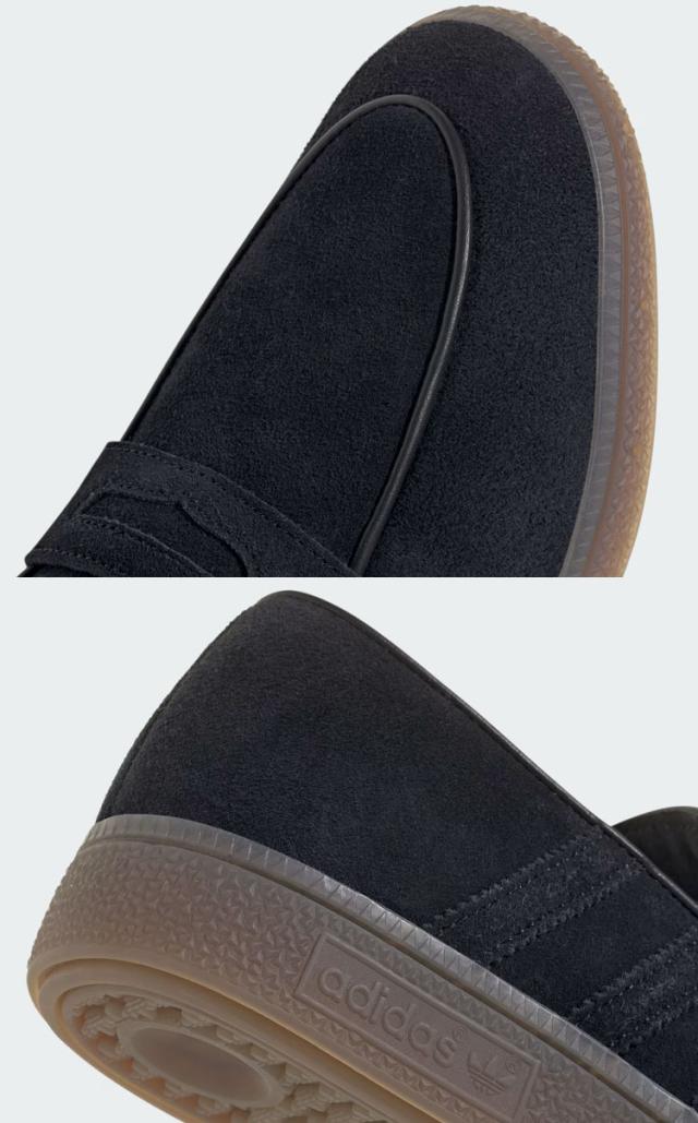 adidas originals アディダス スニーカー HANDBALL SPEZIAL LOAFER W KJ0641 シューズ ハンドボールスペツィアル ローファー BLACK_4