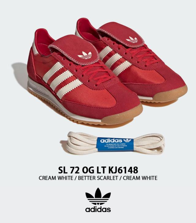 adidas originals アディダス スニーカー SL 72 OG LT KJ6148 シューズ エスエル72 OG LT RED WHITE レッド ホワイト メンズ レディース_1