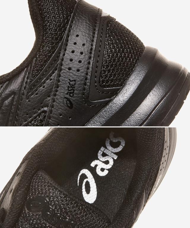asics アシックス スニーカー JOG 100S BLACK 1201A325-001 ジョグ100S ブラック メッシュ シューズ ランニングシューズ メンズ レディース