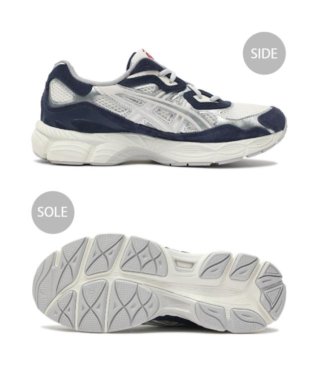 asics アシックス スニーカー GEL-NYC SMU 1203B279-400 シューズ ゲルNYC スペシャルメイクアップ IVORY NAVY 限定カラー 1203B279.400_2