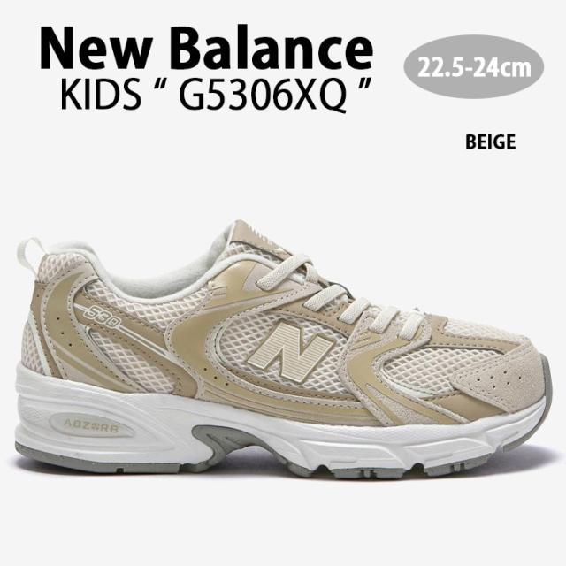 New Balance ニューバランス キッズ スニーカー G5306XQ BEIGE 