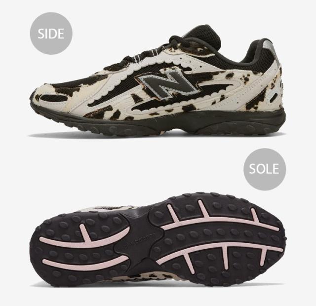 New Balance ニューバランス レディース スニーカー U204L3Z7 シューズ NewBalance204 Cow Girl BLACK WHITE ブラック ホワイト_2