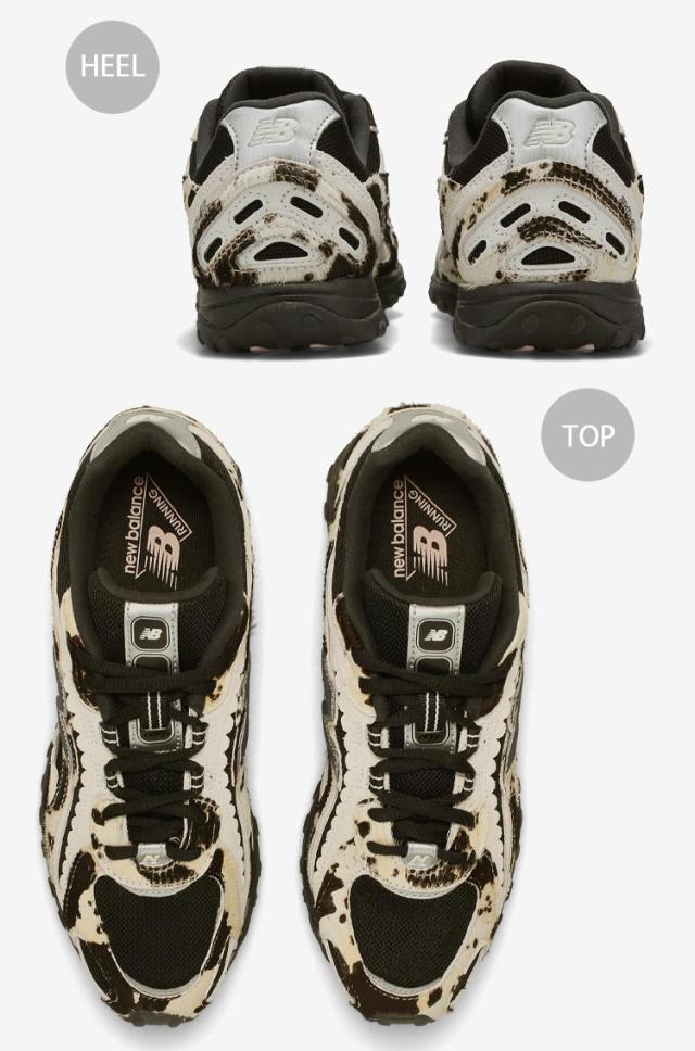New Balance ニューバランス レディース スニーカー U204L3Z7 シューズ NewBalance204 Cow Girl BLACK WHITE ブラック ホワイト_3