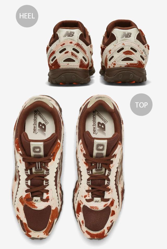 New Balance ニューバランス レディース スニーカー U204L8JF シューズ NewBalance204 Cow Girl BROWN WHITE ブラウン ホワイト_3
