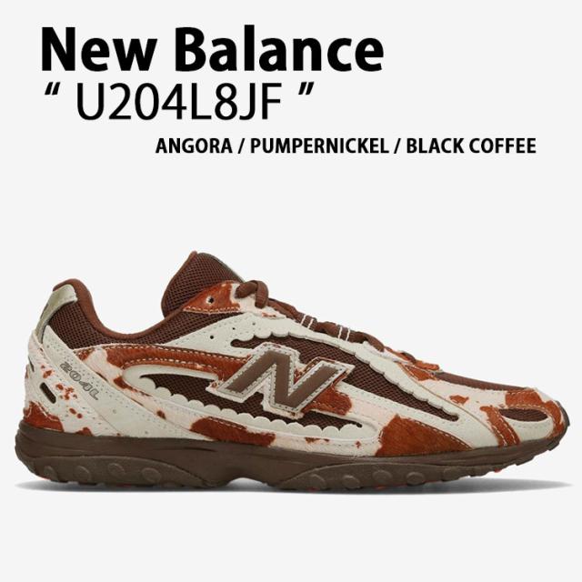 New Balance ニューバランス レディース スニーカー U204L8JF シューズ NewBalance204 Cow Girl BROWN WHITE ブラウン ホワイト