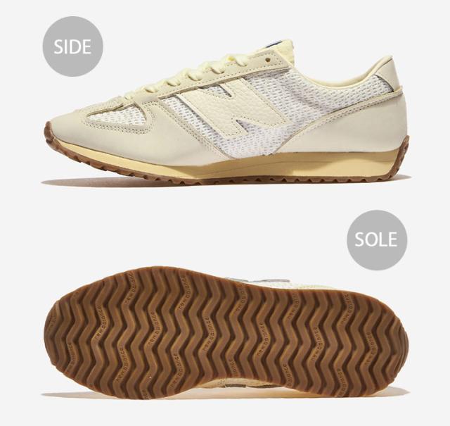 New Balance ニューバランス スニーカー U4712H3 シューズ NewBalance471 ランニングシューズ 本革 IVORY アイボリー メンズ レディース_2