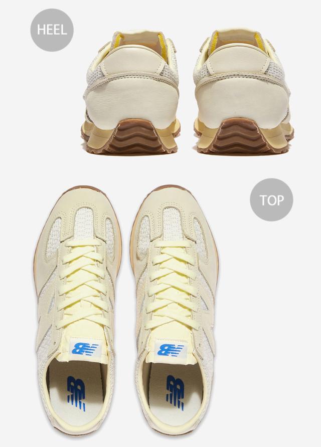 New Balance ニューバランス スニーカー U4712H3 シューズ NewBalance471 ランニングシューズ 本革 IVORY アイボリー メンズ レディース_3