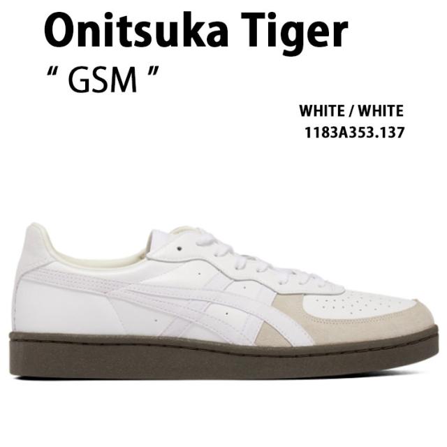 Onitsuka Tiger オニツカタイガー スニーカー GSM WHITE 1183A353.137 シューズ ジーエスエム ホワイト メンズ レディース 男性用 女性用