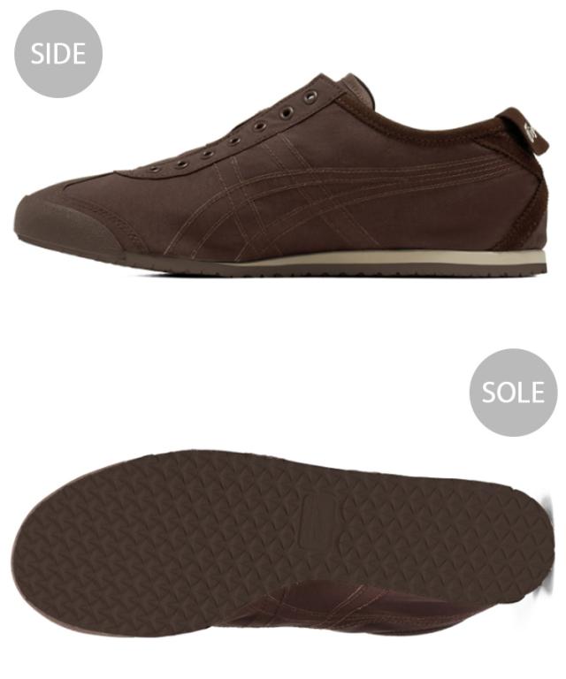 Onitsuka Tiger オニツカタイガー スニーカー MEXICO 66 SLIP-ON DARK BROWN 1183B603.202 メキシコ66 スリッポン ダークブラウン メンズ レディース 男性用 女性用_2