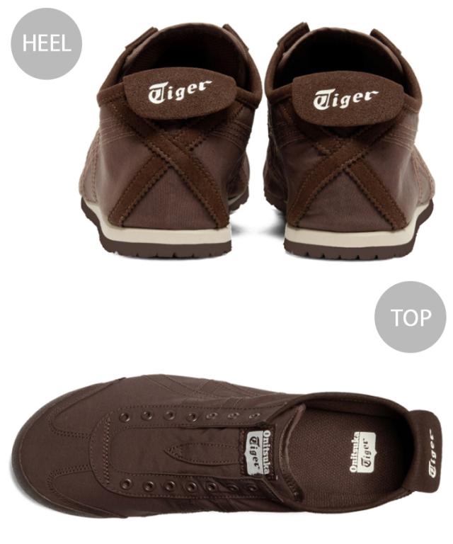 Onitsuka Tiger オニツカタイガー スニーカー MEXICO 66 SLIP-ON DARK BROWN 1183B603.202 メキシコ66 スリッポン ダークブラウン メンズ レディース 男性用 女性用_3