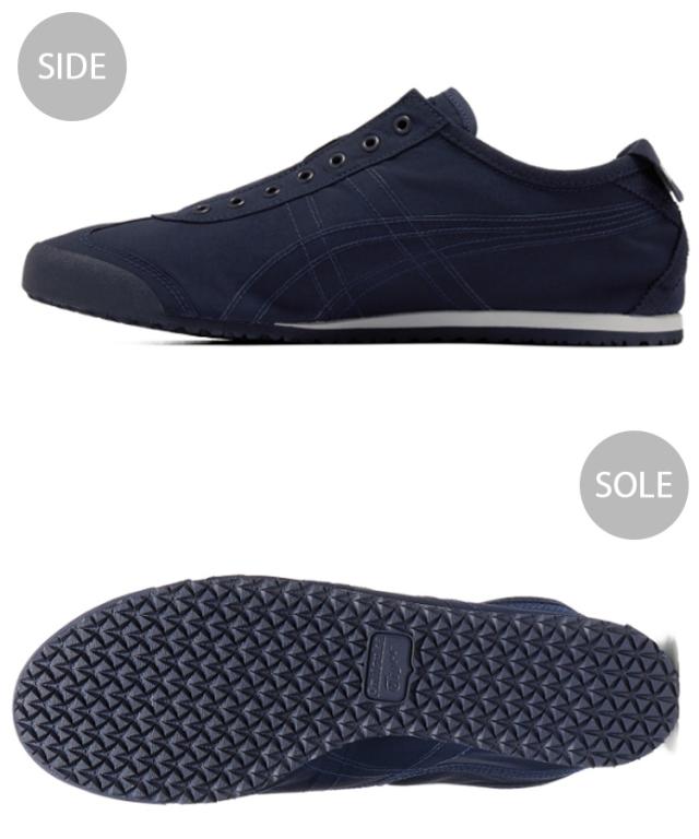 Onitsuka Tiger オニツカタイガー スニーカー MEXICO 66 SLIP-ON MIDNIGHT 1183B603.404 メキシコ66 スリッポン ミッドナイト ネイビー メンズ レディース 男性用 女性用_2