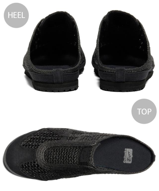 Onitsuka Tiger オニツカタイガー ミュール MEXICO 66 SABOT BLACK 1183C123.002 メキシコ66 サボット ブラック メッシュ素材 メンズ レディース 男女共用 男性用 女性用_3
