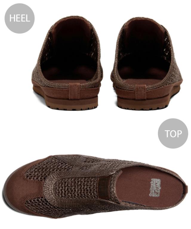 Onitsuka Tiger オニツカタイガー ミュール MEXICO 66 SABOT DARK BROWN 1183C123.202 メキシコ66 サボット ダークブラウン メッシュ素材 メンズ レディース 男女共用 男性用 女性用_3