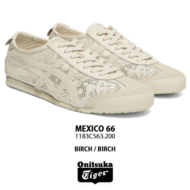 Onitsuka Tiger オニツカタイガー スニーカー MEXICO 66 BIRCH 1183C563.200 メキシコ66 バーチ ホワイト メンズ レディース 男性用 女性用_1