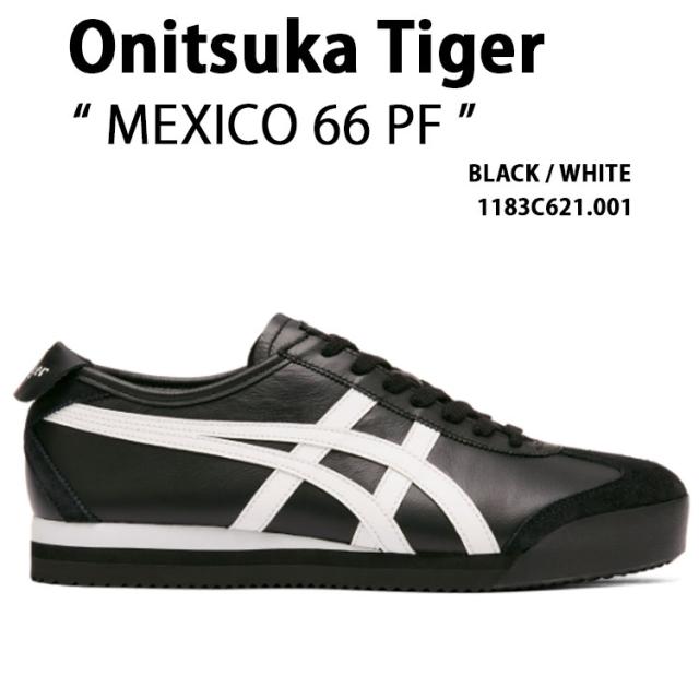 Onitsuka Tiger オニツカタイガー スニーカー MEXICO 66 PF BLACK WHITE 1183C621.001 シューズ メキシコ 66 PF ブラック ホワイト メンズ レディース 男性用 女性用